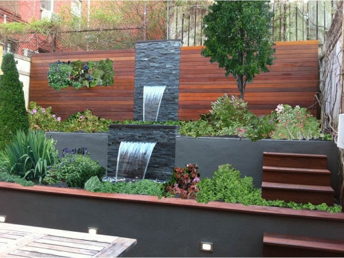 Diy Water Feature Stone Wall Infinitistone - Diy Outdoor Water Wall Kit